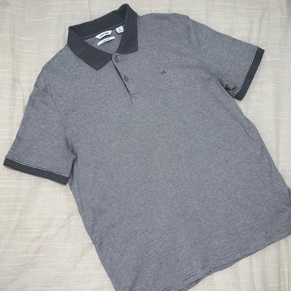 Calvin Klein Other - Calvin Klein grey polo shirt size M for men